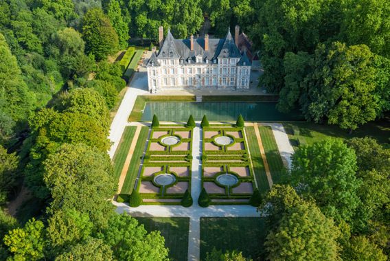 Château de Barberey garden