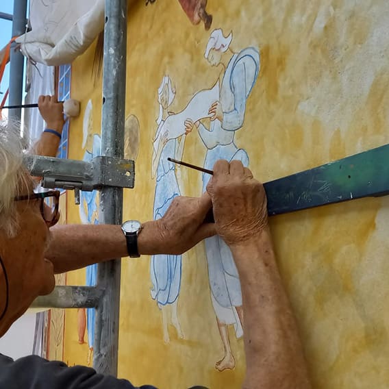 Fresque de L'Huître Fresque de L'Huître